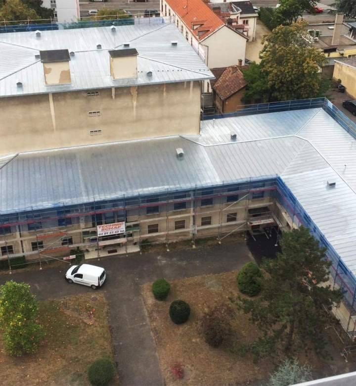 Réparation d’étanchéité toiture Colmar